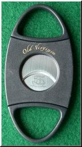Old Virginia Tobacco Company OVTC Stainless Duo-Cutter Black Cigar Cutters